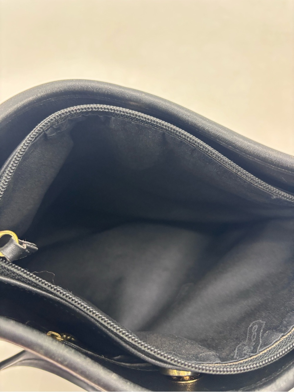 Coach Ergo 9047 Vintage 90s Leather Made In Mexico Compartment Hobo Bucket Bag - Picture 8 of 16